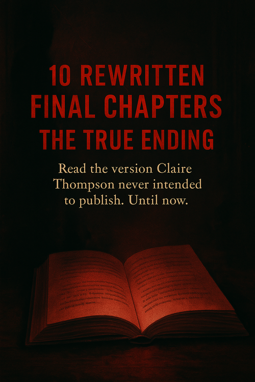 THE FORBIDDEN CUT : Claire Thompson’s Deleted Scenes, Bloopers & the Ending She Almost Gave You